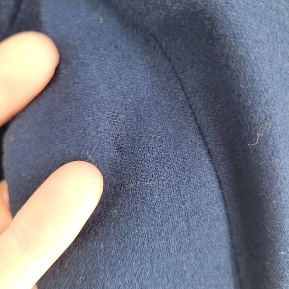 Pendleton womens 16 blue VTG Virgin wool single button blazer with pockets - Picture 8 of 10